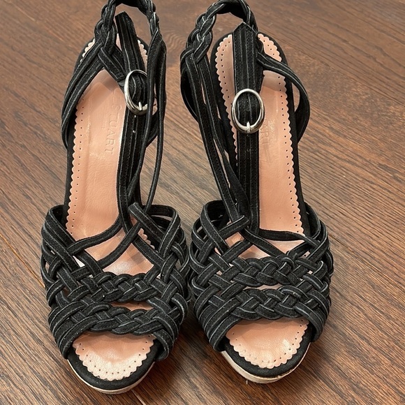 Jill Stuart Black Women’s Sandals Size 8.5 - Picture 2 of 9
